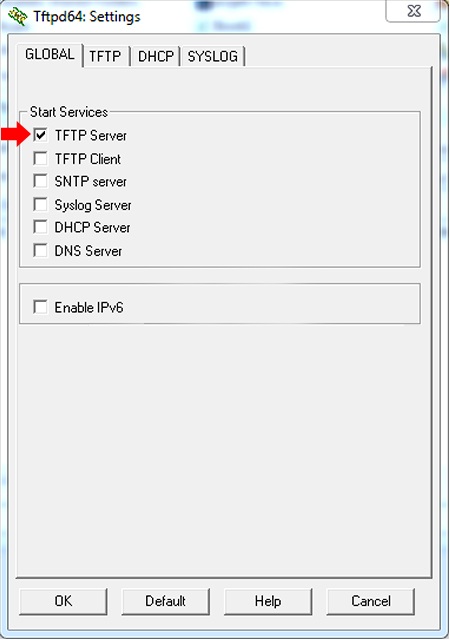 مراحل راهاندازی سرور TFTP مراحل راهاندازی سرور TFTP