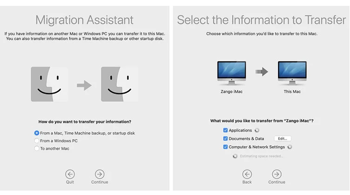 era network بالا آوردن ویندوز در مک